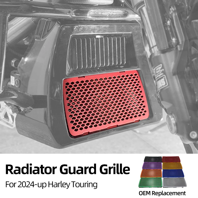 For Harley 121CVO 121ST 2024-up 117 Road Glide 117 Street Glide Motorcycle Lower Radiator Guard Grille Protector Guard Grill
For Harley 121CVO 121ST 2024-up 117 Road Glide 117 Street Glide Motorcycle Lower Radiator Guard Grille Protector Guard Grill