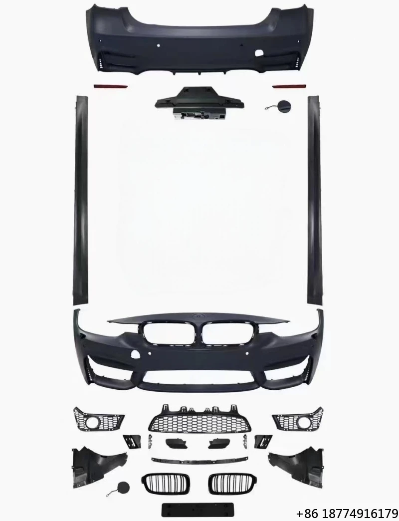 Hot Selling Auto Parts M3 Type Bodykit M Power Front Bumper Rear Bumper Performance Body Kit Car for 3 Series F30 2012-2019
Hot Selling Auto Parts M3 Type Bodykit M Power Front Bumper Rear Bumper Performance Body Kit Car for 3 Series F30 2012-2019