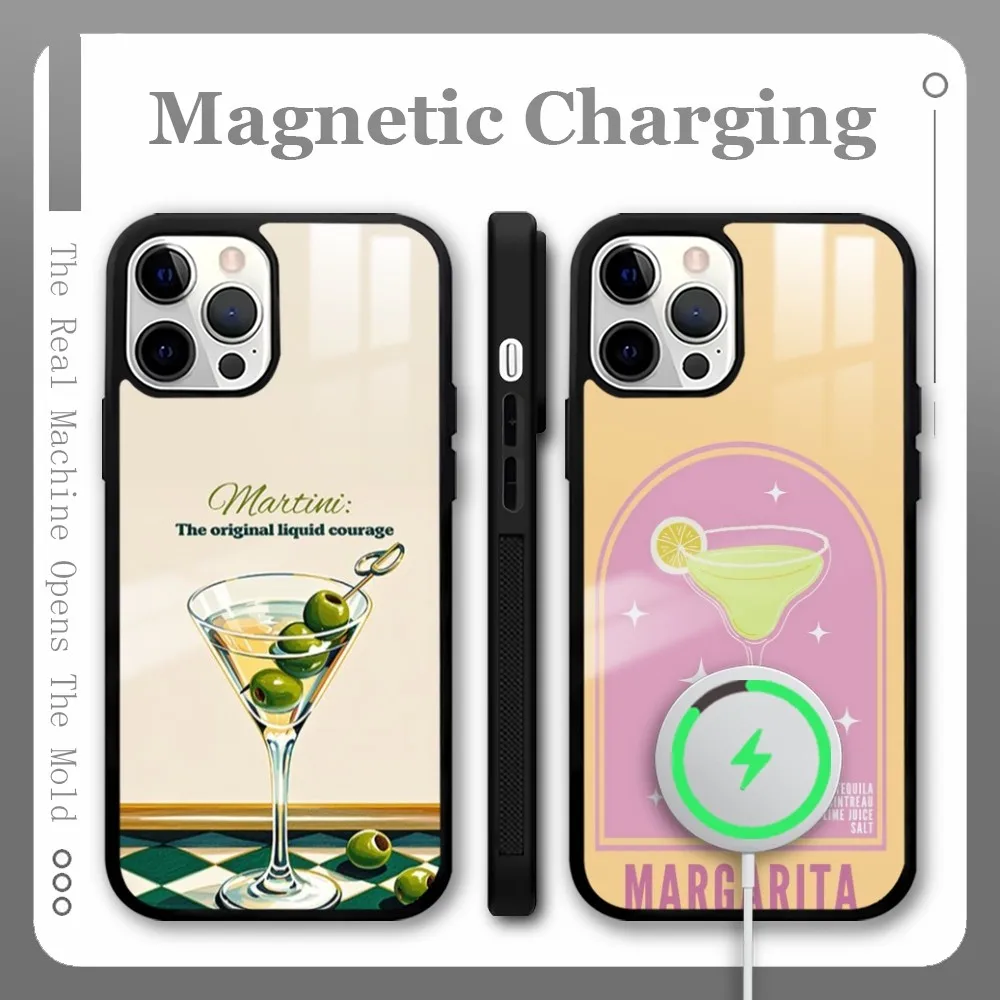 Margarita Cocktail Art Phone Case For iPhone 16 15 14 13 12 11 Pro Max Plus Mini Magnetic Magsafe Wireless Charging Cover Coque
Margarita Cocktail Art Phone Case For iPhone 16 15 14 13 12 11 Pro Max Plus Mini Magnetic Magsafe Wireless Charging Cover Coque