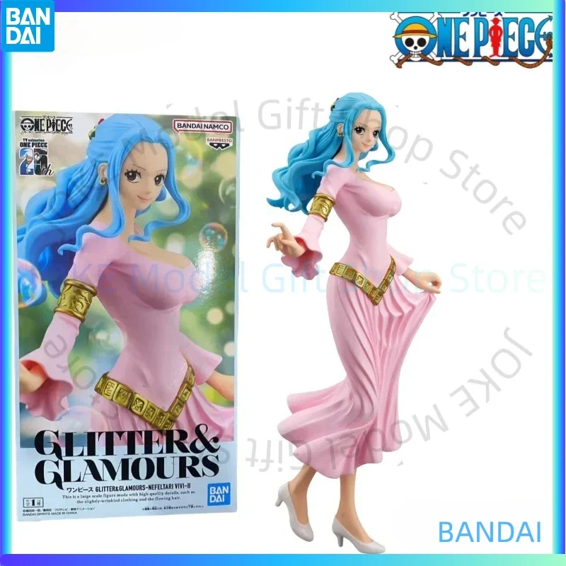 Original BANDAI Banpresto One Piece GLITTER&GLAMOURS NEFELTARI VIVI Ⅱ 23CM PVC Anime Figures Model Collection Toy
Original BANDAI Banpresto One Piece GLITTER&GLAMOURS NEFELTARI VIVI Ⅱ 23CM PVC Anime Figures Model Collection Toy