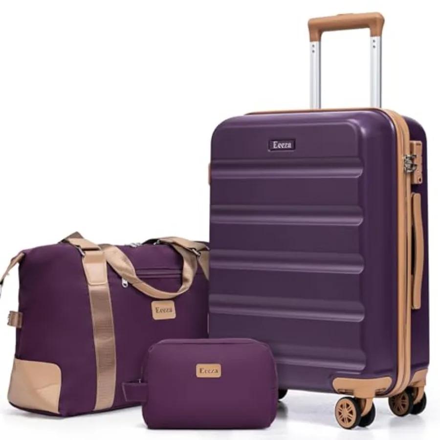 Luggage Sets 3 PieceSuitcases with Wheels Carry On Luggage Set ABS Hard Case Luggage with TSA Lock Spinner Wheels 3 Pcs Sets Pu
Luggage Sets 3 PieceSuitcases with Wheels Carry On Luggage Set ABS Hard Case Luggage with TSA Lock Spinner Wheels 3 Pcs Sets Pu