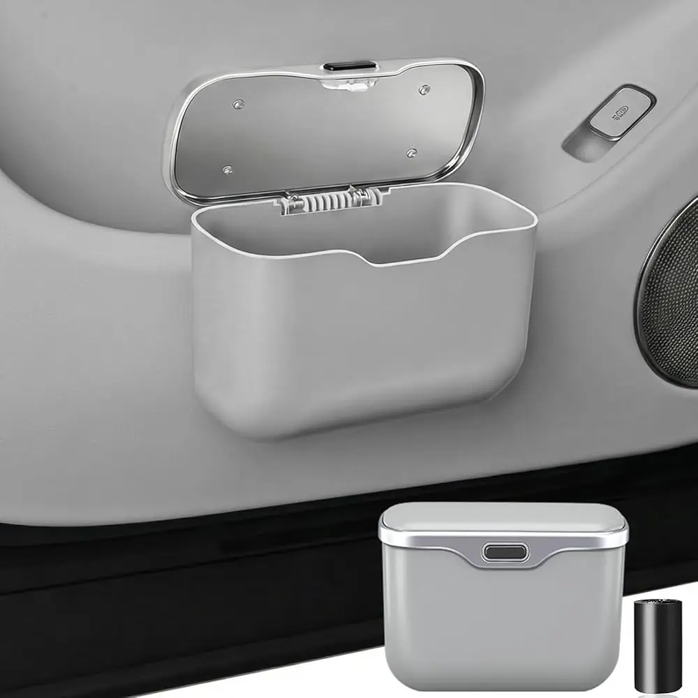 Car Trash Can with Lid - Leakproof Hanging Car Garbage Bin for Door & Seat Back - Waterproof Auto Trash Bag & Multifunctional
Car Trash Can with Lid - Leakproof Hanging Car Garbage Bin for Door & Seat Back - Waterproof Auto Trash Bag & Multifunctional