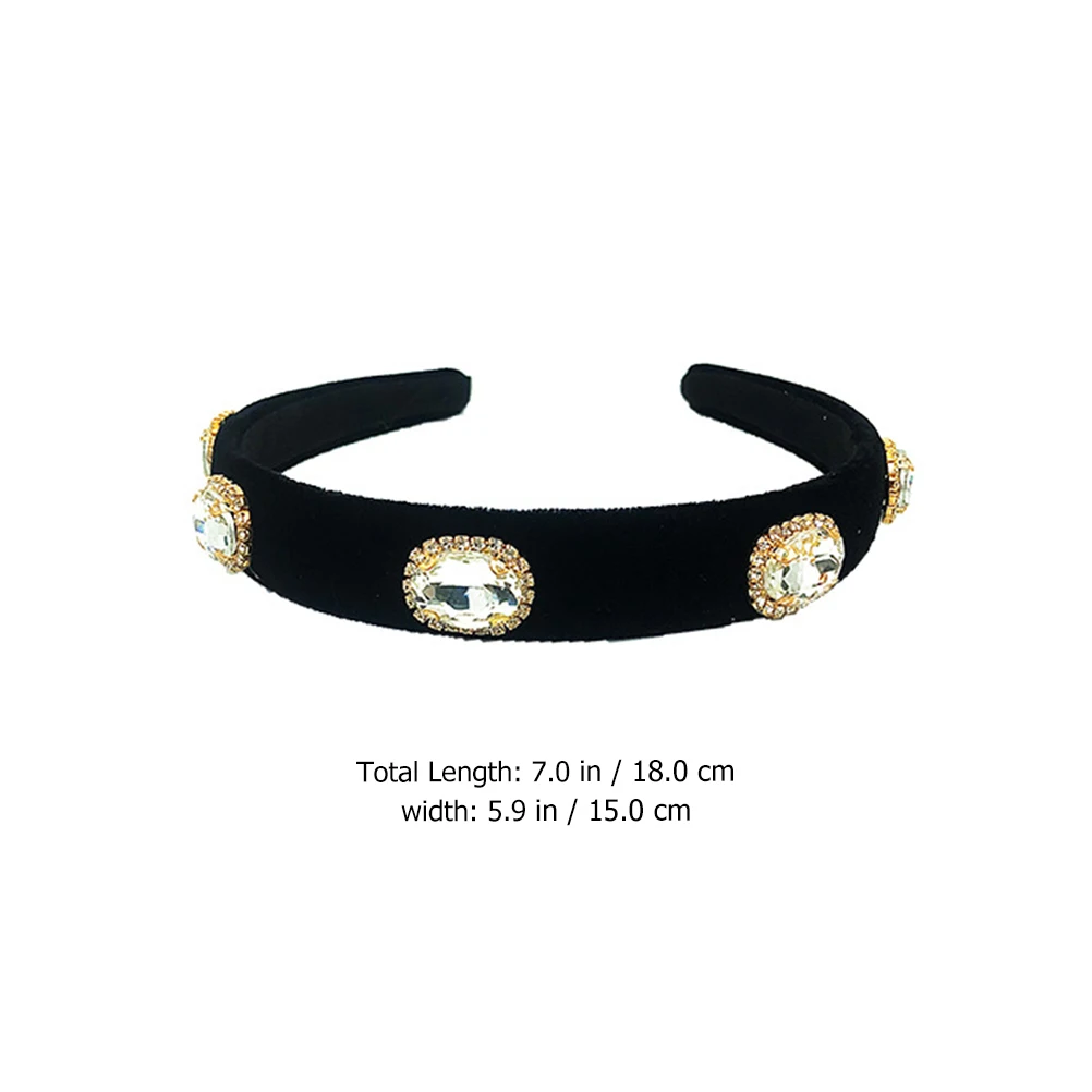 Wedding Headband Bridal Hair Accessories Women Rhinestone Bride Band Wide Hard Hairband For Workout Daily Wear Elegant Graceful
Wedding Headband Bridal Hair Accessories Women Rhinestone Bride Band Wide Hard Hairband For Workout Daily Wear Elegant Graceful