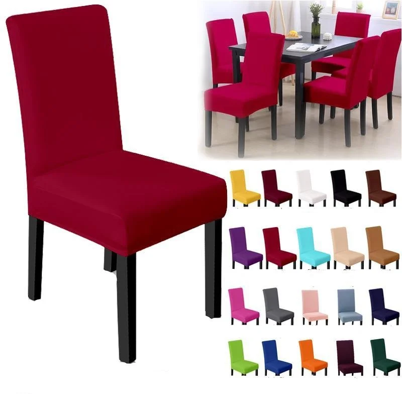 1pc Chair Cover Stretch Spandex Soild Color Chair Seat Covers Furniture Protector for Dining Room Wedding Banquet Hotel Party
1pc Chair Cover Stretch Spandex Soild Color Chair Seat Covers Furniture Protector for Dining Room Wedding Banquet Hotel Party
