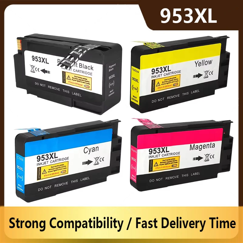 953XL 953 HP953XL HP953 Compatible Ink Cartridge For HP Officejet Pro 7720 7730 7740 8210 8218 8710 8715 8718 8720 8730 8740
953XL 953 HP953XL HP953 Compatible Ink Cartridge For HP Officejet Pro 7720 7730 7740 8210 8218 8710 8715 8718 8720 8730 8740