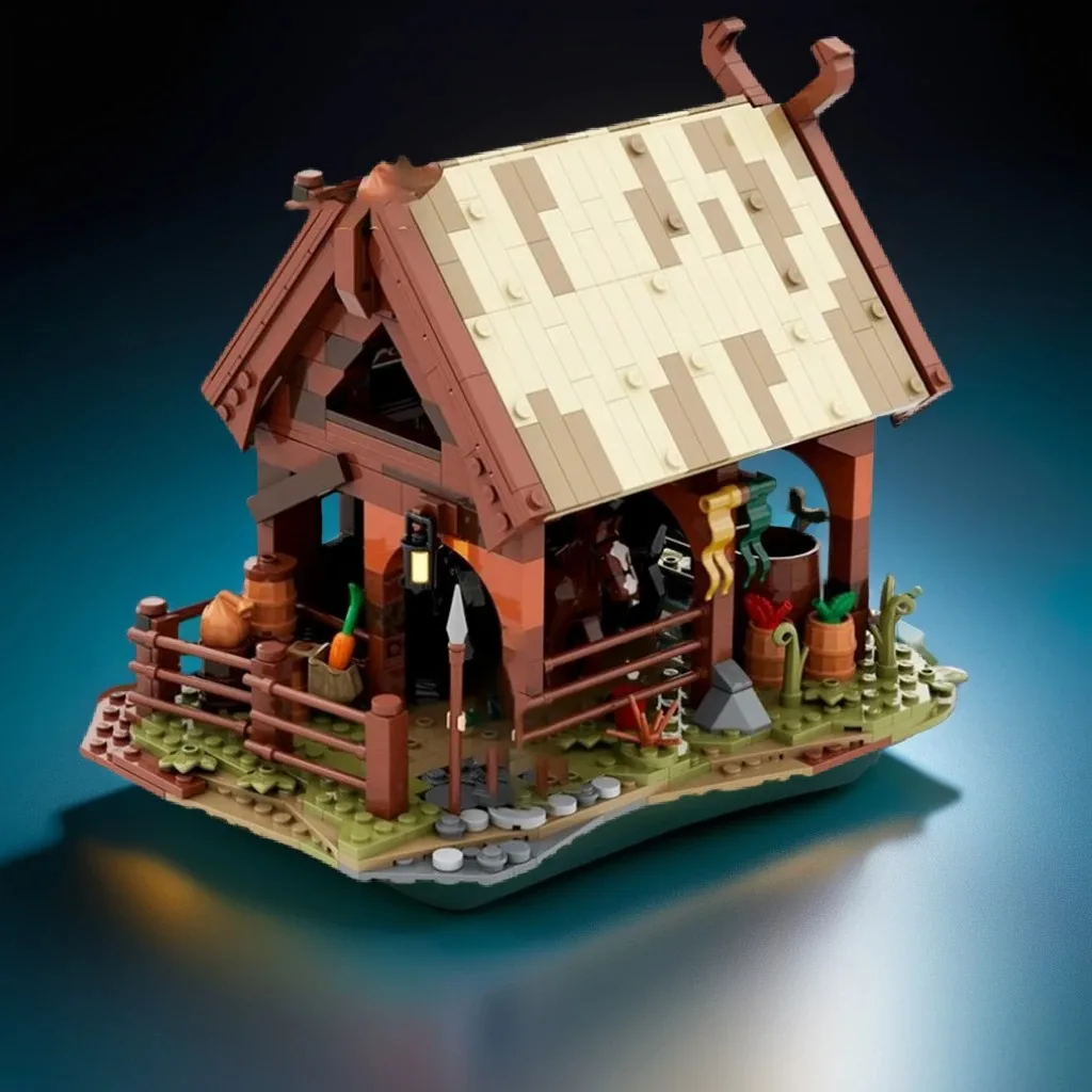 793PCS MOC Fantasy Movie Rohan Stable Model Technology DIY Creative Assembly Bricks Display Birthday Gift Collectible Building
793PCS MOC Fantasy Movie Rohan Stable Model Technology DIY Creative Assembly Bricks Display Birthday Gift Collectible Building