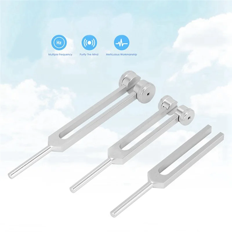 Набор камертонов (128 Гц, 256 Гц, 512 Гц) для терапии с силиконовым молотком, инструментом для ремонта, ткань для чистки и сумкой для хранения
Набор камертонов (128 Гц, 256 Гц, 512 Гц) для терапии с силиконовым молотком, инструментом для ремонта, ткань для чистки и сумкой для хранения