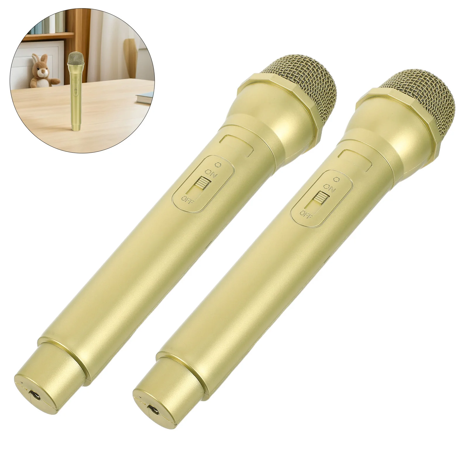 2pcs Fake Microphone Prop Simulated Speech Practice For Role Play Stage Karaoke Music Party Favor Halloween Costume Decor
2pcs Fake Microphone Prop Simulated Speech Practice For Role Play Stage Karaoke Music Party Favor Halloween Costume Decor