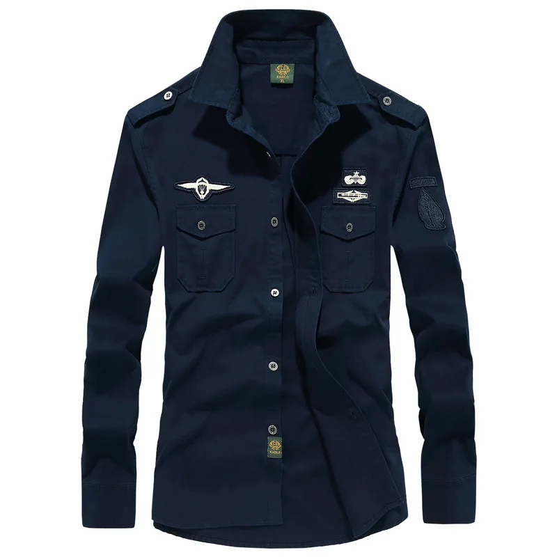 6XL Military Clothes Tactical Shirt Mens Spring Autumn Long Sleeve Cotton Tops Large Size Outdoor Sports Hiking Cargo Shirt Male
6XL Military Clothes Tactical Shirt Mens Spring Autumn Long Sleeve Cotton Tops Large Size Outdoor Sports Hiking Cargo Shirt Male