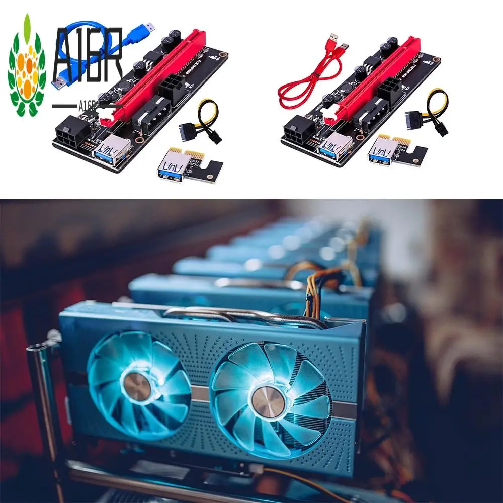 A16R-PCI-E Pcie Riser 009 Express 1X To 16X Extender PCI E USB Riser 009S Двойная 6-контактная карта адаптера SATA 15Pin для биткойн-майнера
A16R-PCI-E Pcie Riser 009 Express 1X To 16X Extender PCI E USB Riser 009S Двойная 6-контактная карта адаптера SATA 15Pin для биткойн-майнера