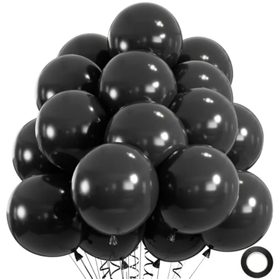 50pcs Balloons, 12inch Helium Quality Latex Balloons for Birthday Wedding Graduation Halloween Party Decorations With Ribbon an
50pcs Balloons, 12inch Helium Quality Latex Balloons for Birthday Wedding Graduation Halloween Party Decorations With Ribbon an