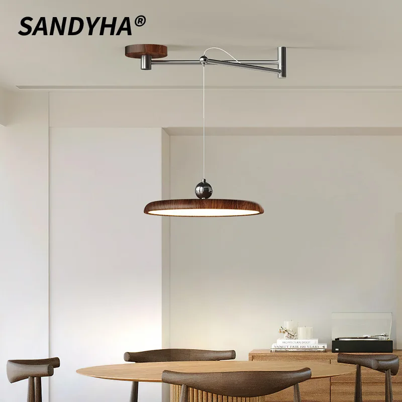 SANDYHA French Restaurant Pendant Lights Iron Lampshade Design LED Lamp for Living Room Decoration Home Study Lighting Fixtures
SANDYHA French Restaurant Pendant Lights Iron Lampshade Design LED Lamp for Living Room Decoration Home Study Lighting Fixtures