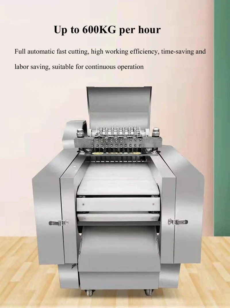 Super Performance Meat Dicer Commercial Frozen Meat Cutting Machine Cutter Customizable Size Fish Slicer Meat Slici
Super Performance Meat Dicer Commercial Frozen Meat Cutting Machine Cutter Customizable Size Fish Slicer Meat Slici