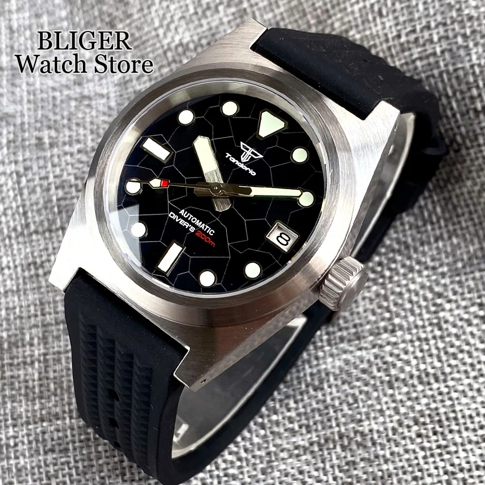 200M Water Resistent NH35A 38MM Diver Watch Men Green Blue Black Shell Dial Luminous AR Sapphire Crystal Rubber Band Black
200M Water Resistent NH35A 38MM Diver Watch Men Green Blue Black Shell Dial Luminous AR Sapphire Crystal Rubber Band Black