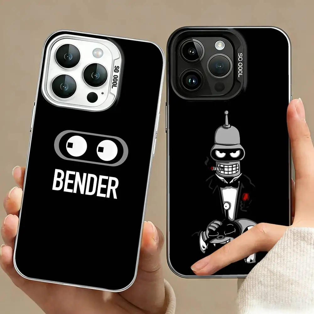 Dark B-Bender Futurama Phone Case For iPhone 17,16,15,14,13,12,11 Plus,Pro Max,XS,Colored silver phone case
Dark B-Bender Futurama Phone Case For iPhone 17,16,15,14,13,12,11 Plus,Pro Max,XS,Colored silver phone case