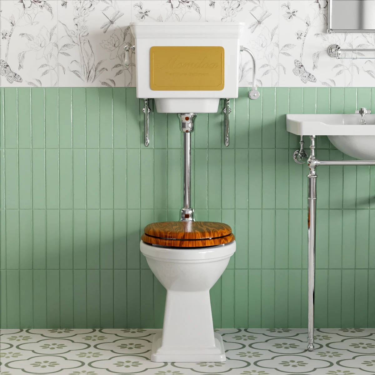 Industrial wind high water tank retro toilet floor row old-fashioned wall-mounted water tank ceramic can be customized color
Industrial wind high water tank retro toilet floor row old-fashioned wall-mounted water tank ceramic can be customized color