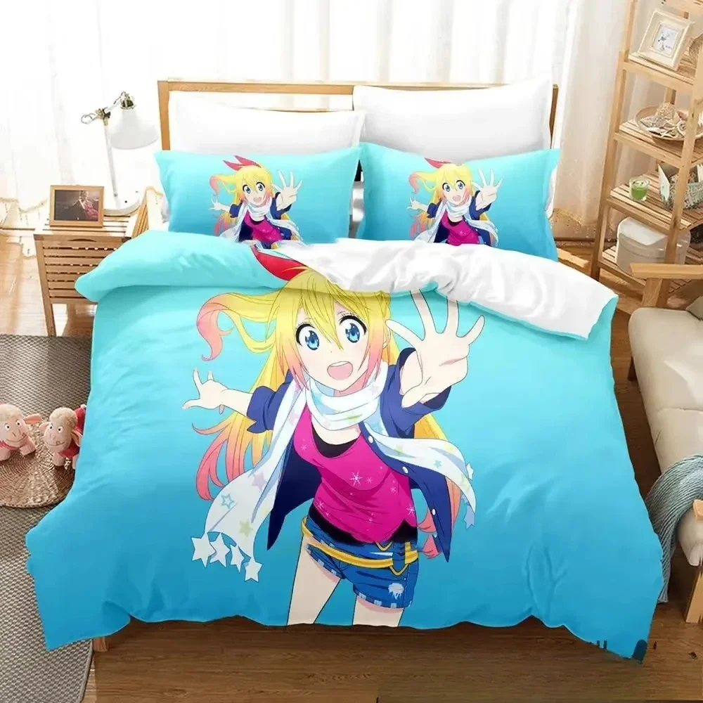 3D Print Anime Nisekoi False Love Bedding Set Boys Girls Twin Queen King Size Duvet Cover Pillowcase Bed boys Adult
3D Print Anime Nisekoi False Love Bedding Set Boys Girls Twin Queen King Size Duvet Cover Pillowcase Bed boys Adult