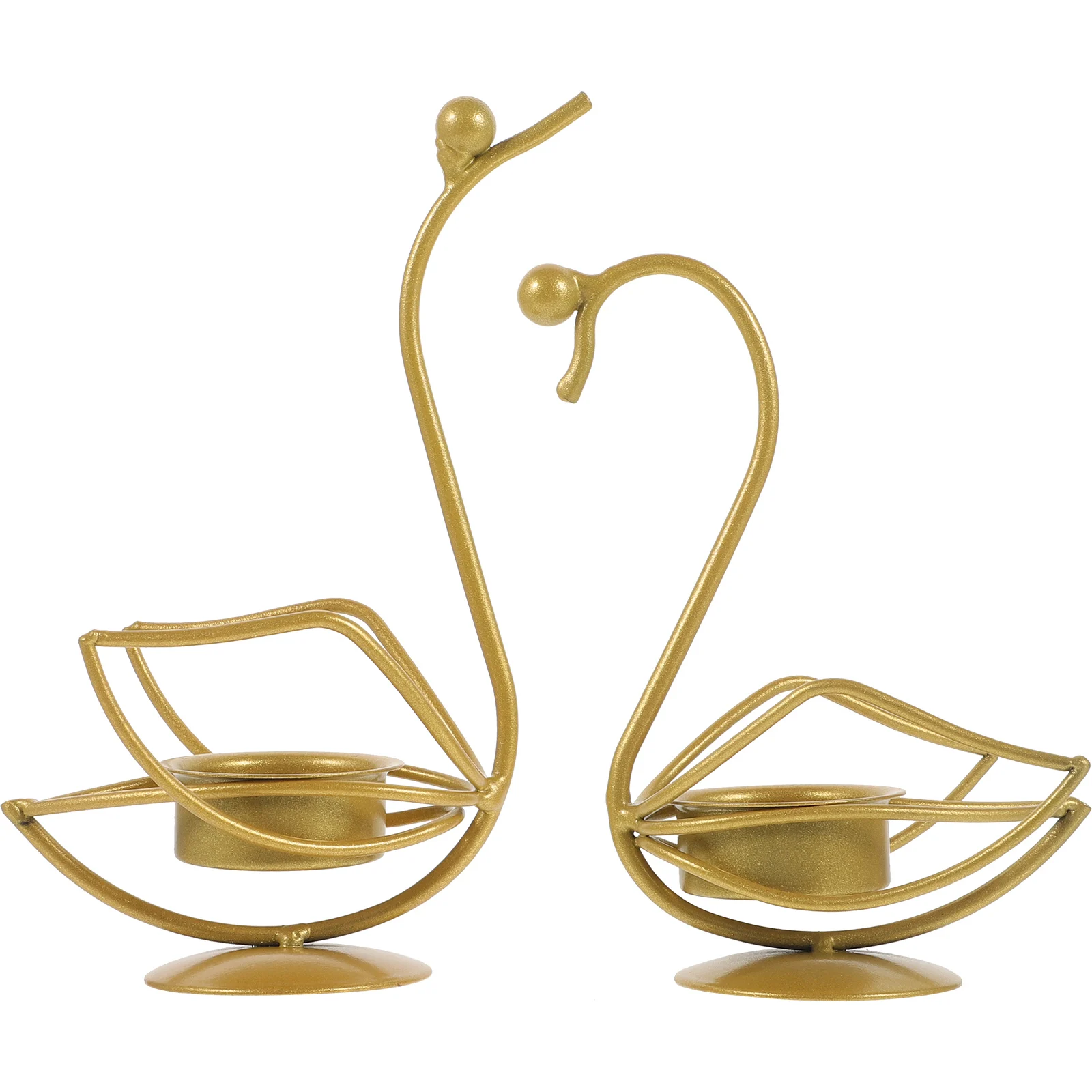 2 Pcs Holder Nordic Swan Iron Romantic Wedding Black Tea Light Metal Desktop Decor Candlestick Holders Adjustable
2 Pcs Holder Nordic Swan Iron Romantic Wedding Black Tea Light Metal Desktop Decor Candlestick Holders Adjustable
