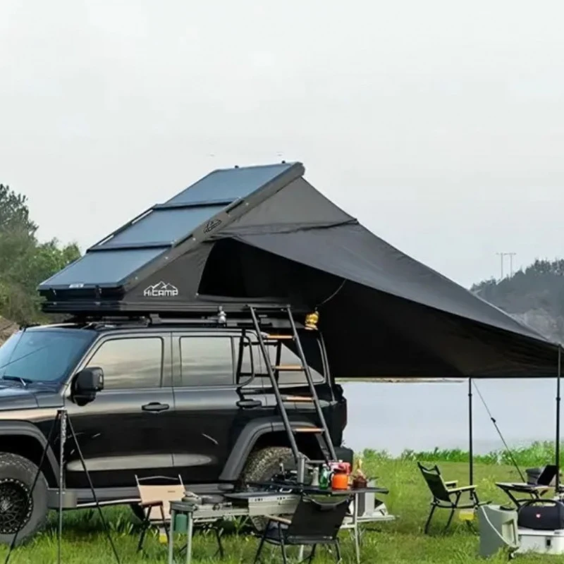 Fully Automatic Aluminum Alloy Foldable Roof Tent Waterproof RV Self Driving Outdoor Camping
Fully Automatic Aluminum Alloy Foldable Roof Tent Waterproof RV Self Driving Outdoor Camping