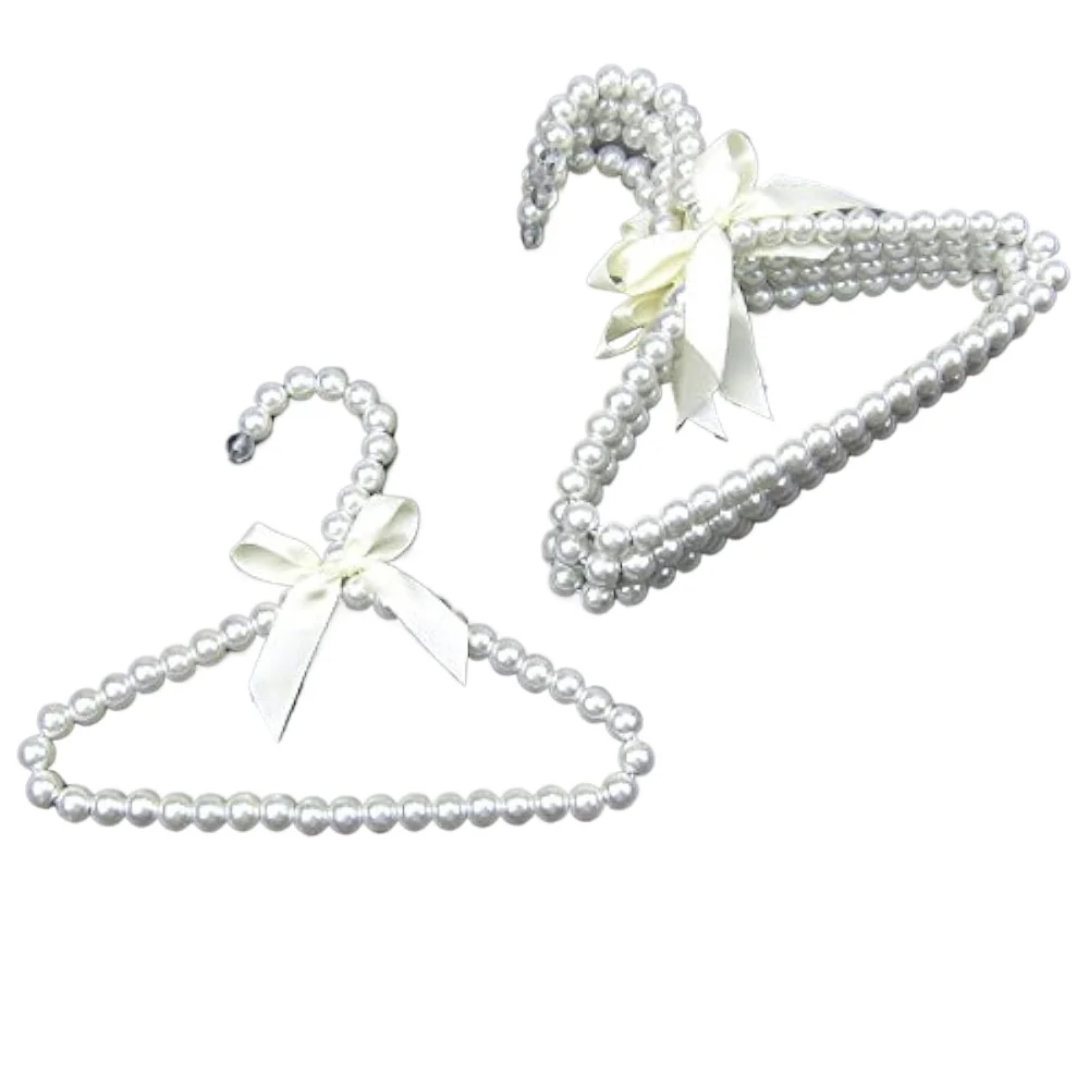 2 Piece Pet Clothes Beaded Hanger Plastic Pearl Beaded Bow Clothes Dress Coat Hangers Save-Space Adult clothing Wedding Hanger
2 Piece Pet Clothes Beaded Hanger Plastic Pearl Beaded Bow Clothes Dress Coat Hangers Save-Space Adult clothing Wedding Hanger