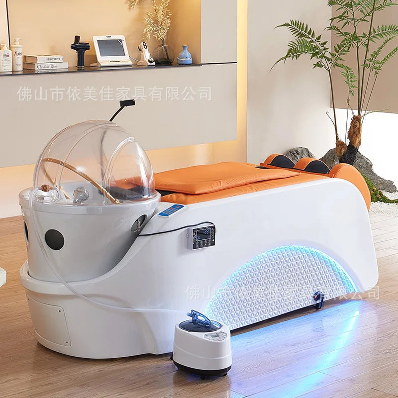 Auto Electric Massage Shampoo Bed, Water Circulation & Steam | Professional Salon Hair Rinse & Scalp Recliner
Auto Electric Massage Shampoo Bed, Water Circulation & Steam | Professional Salon Hair Rinse & Scalp Recliner