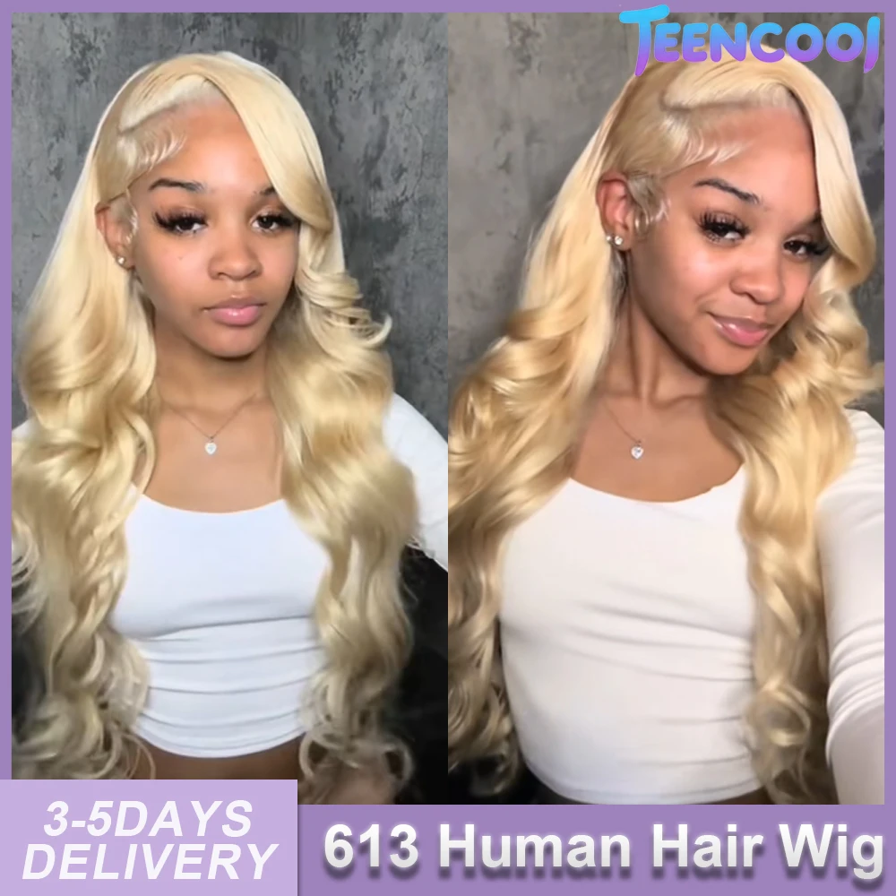 32 34 36 38 Inch 613 Hd Lace Frontal Wig 13x6 Body Wave Human Hair Wigs Brazilian Pre Plucked Blonde transparent Lace Front Wigs
32 34 36 38 Inch 613 Hd Lace Frontal Wig 13x6 Body Wave Human Hair Wigs Brazilian Pre Plucked Blonde transparent Lace Front Wigs