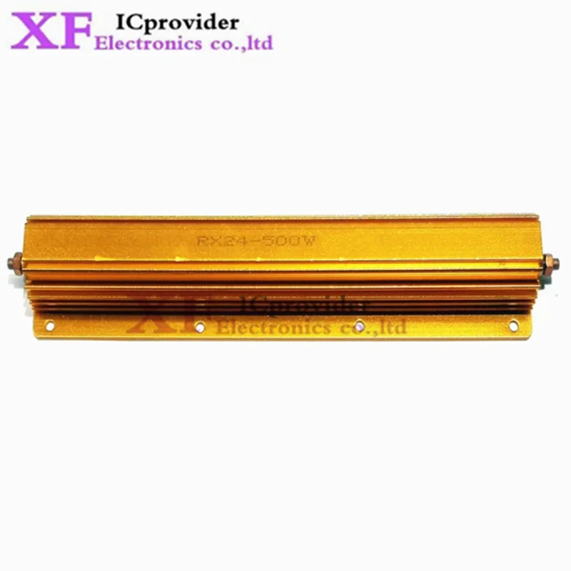 500W RX24 Aluminum Power Metal Shell Case Wirewound Resistor 0.1R ~ 500R 0.1 0.5 1 2 4 5 8 10 12 50 100 200 500 ohm resistance
500W RX24 Aluminum Power Metal Shell Case Wirewound Resistor 0.1R ~ 500R 0.1 0.5 1 2 4 5 8 10 12 50 100 200 500 ohm resistance
