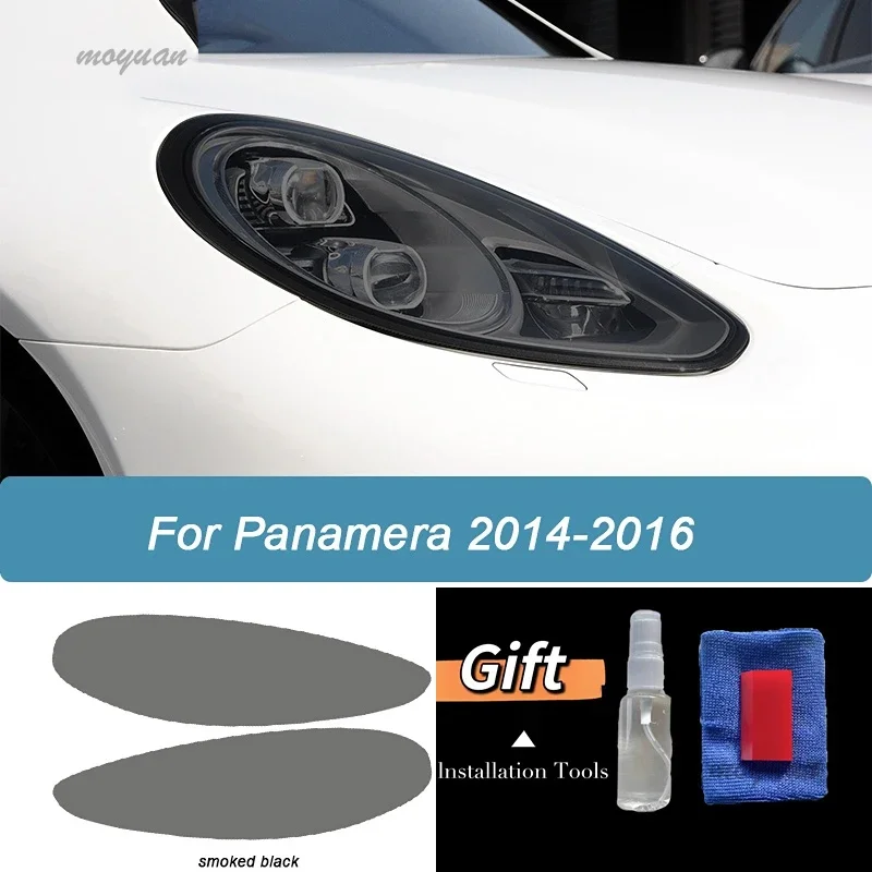 2 Pcs Car Headlight Protective Film Smoked Black Tint Wrap Vinyl Transparent TPU Sticker For Porsche Panamera 970 2014 2015 2016
2 Pcs Car Headlight Protective Film Smoked Black Tint Wrap Vinyl Transparent TPU Sticker For Porsche Panamera 970 2014 2015 2016