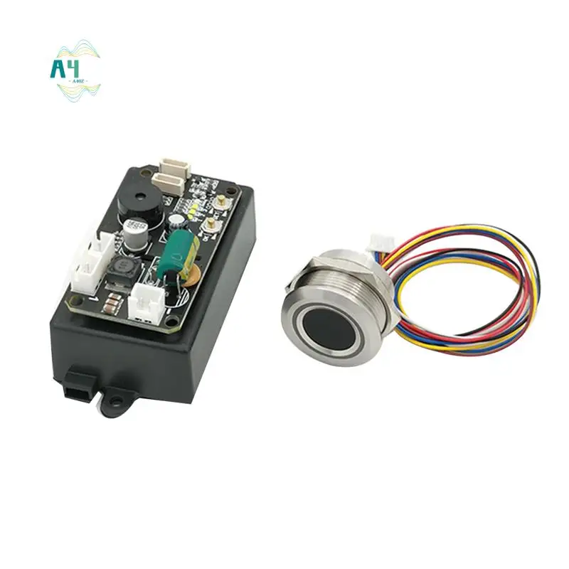 A40Z-KS220-L+R503 DC30-75V 2 Relays Fingerprint Access Control Board With Self-Locking/Ignition/Jog Mode With Admin/User
A40Z-KS220-L+R503 DC30-75V 2 Relays Fingerprint Access Control Board With Self-Locking/Ignition/Jog Mode With Admin/User
