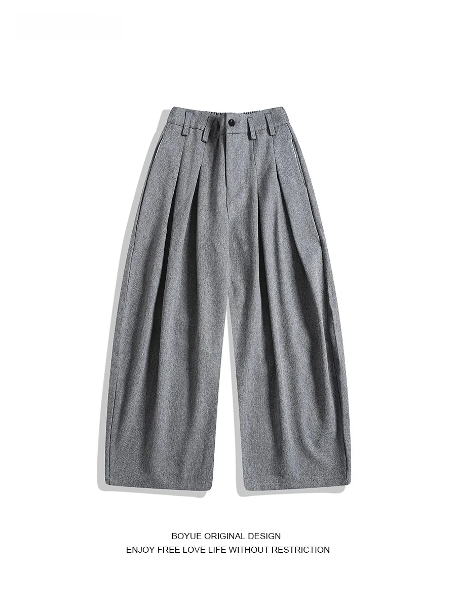 Boyue Casual Wide Leg Pants Men Women Commute Comfortable Folded Knife Sle Polyester Spandex Blend All Season Wear
Boyue Casual Wide Leg Pants Men Women Commute Comfortable Folded Knife Sle Polyester Spandex Blend All Season Wear