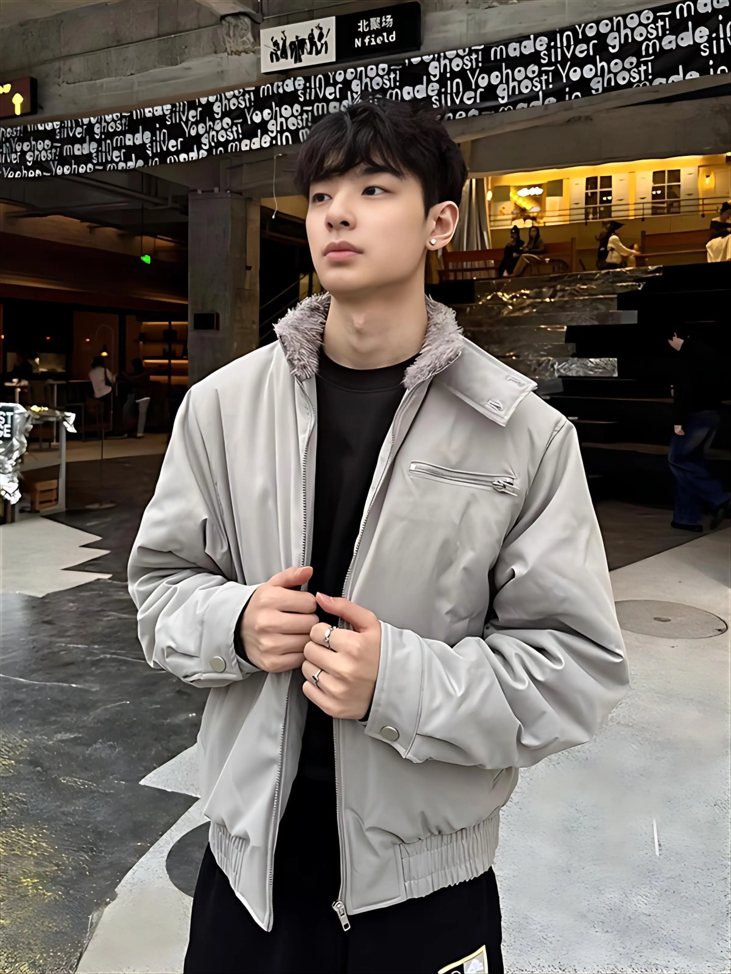 Fur Collar Mink Jackets Mens Demi-Season Steampunk Victorian Gothic Punk Fashion Style Embroidery Button Classic Vintage Year OL
Fur Collar Mink Jackets Mens Demi-Season Steampunk Victorian Gothic Punk Fashion Style Embroidery Button Classic Vintage Year OL