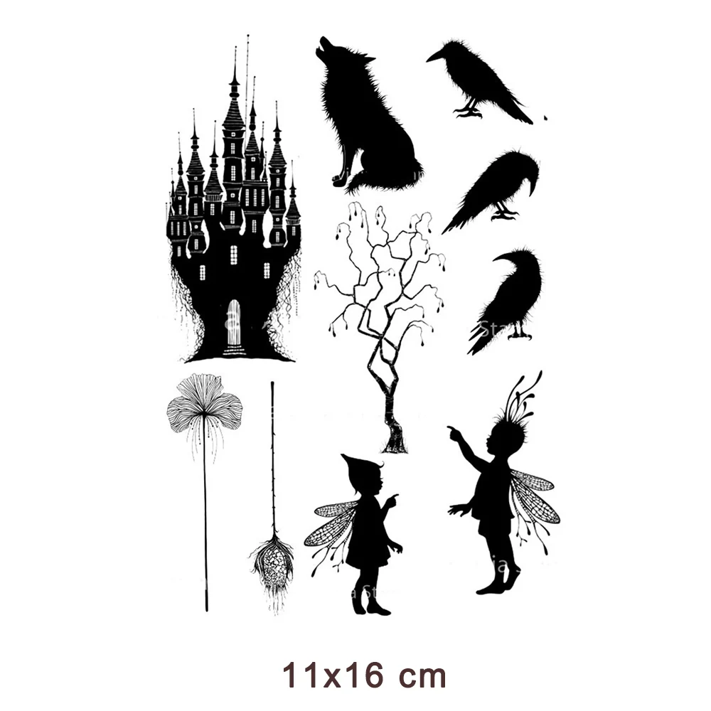 Tree Fairy Castle Rubber Seal Stamp Clear Stamps for DIY Craft Making Greeting Card Scrapbooking Photo Album Decorative Sheets
Tree Fairy Castle Rubber Seal Stamp Clear Stamps for DIY Craft Making Greeting Card Scrapbooking Photo Album Decorative Sheets