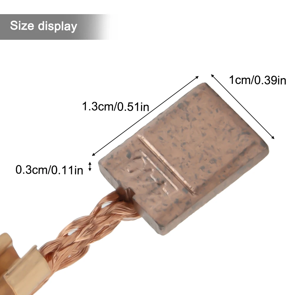 Brand New Carbon Brushes Power Tool Accessories Alternatives Carbon And Metal Copper Replacement 1 Pair BHP454/CB440
Brand New Carbon Brushes Power Tool Accessories Alternatives Carbon And Metal Copper Replacement 1 Pair BHP454/CB440