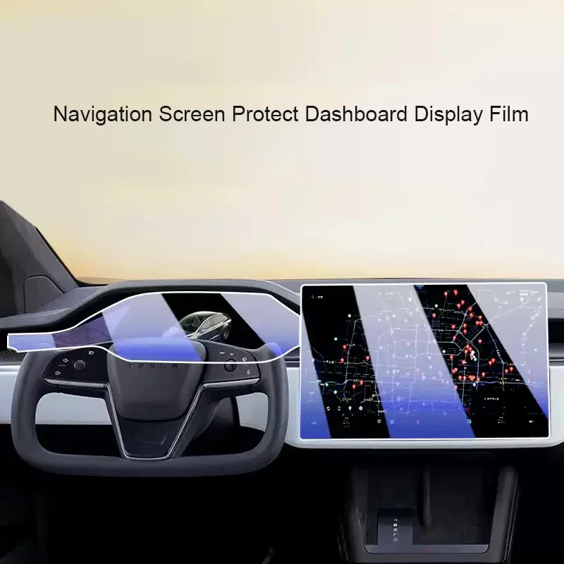 Автомобильный GPS-навигатор, экран, защитная закаленная пленка, дисплей приборной панели, наклейка из ТПУ, автоаксессуар для TESLA MODEL S X-2015, подарок
Автомобильный GPS-навигатор, экран, защитная закаленная пленка, дисплей приборной панели, наклейка из ТПУ, автоаксессуар для TESLA MODEL S X-2015, подарок