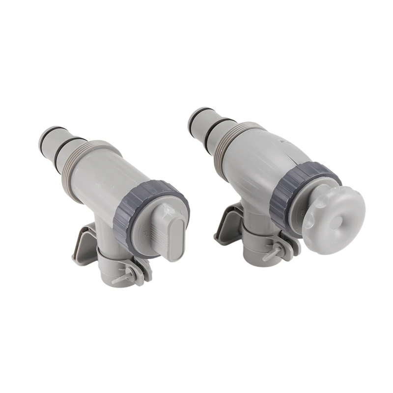 2PCS Pool Hose Adapter, Swimming Pool Replacement Pool Hose Bracket And Plunger Valve For Above Ground Swimming Pool
2PCS Pool Hose Adapter, Swimming Pool Replacement Pool Hose Bracket And Plunger Valve For Above Ground Swimming Pool