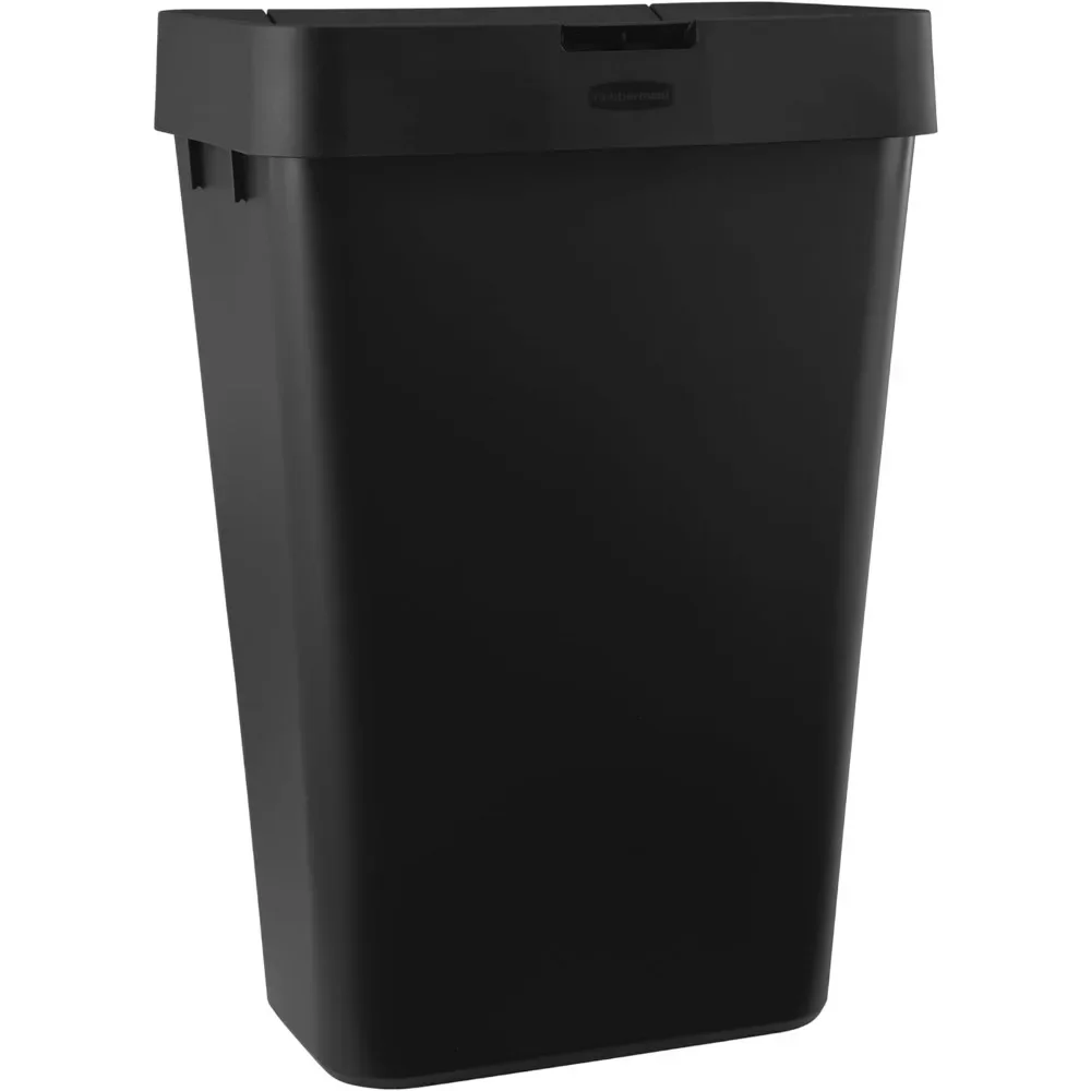 Touch Top Kitchen Trash Can with Lid 12 Gallon Black Garbage Bin for Home
Touch Top Kitchen Trash Can with Lid 12 Gallon Black Garbage Bin for Home