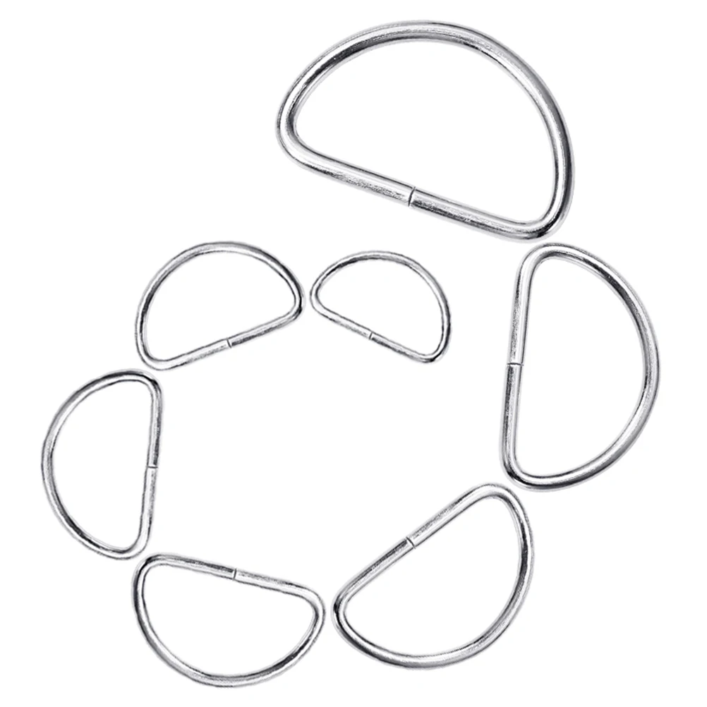 100PCS Metal Shoulder Strap D Ring Multipurpose Bag Webbing Ring Accessories for Luggage Clothes Backpack Belt (Silver)
100PCS Metal Shoulder Strap D Ring Multipurpose Bag Webbing Ring Accessories for Luggage Clothes Backpack Belt (Silver)