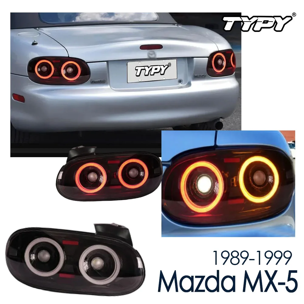 TYPY автомобильные задние фонари для Mazda MX-5 RGB LED 1989-1999 задние фонари Стайлинг динамические линзы указателя поворота автомобильные аксессуары в сборе
TYPY автомобильные задние фонари для Mazda MX-5 RGB LED 1989-1999 задние фонари Стайлинг динамические линзы указателя поворота автомобильные аксессуары в сборе