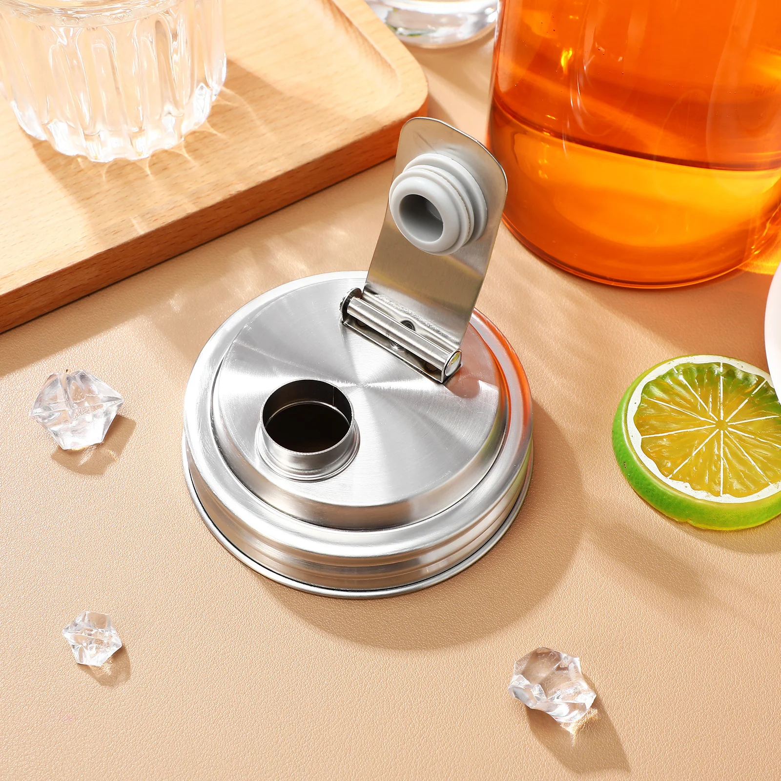 2pcs Stainless Steel Wide Mouth Lids With Pour Spout For Canning Fermenting Storage Reusable Jar Drinking Lid Metal Can Covers
2pcs Stainless Steel Wide Mouth Lids With Pour Spout For Canning Fermenting Storage Reusable Jar Drinking Lid Metal Can Covers