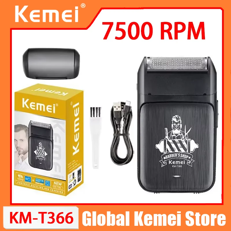 Kemei KM-T366 Shaver Professional Razor Electric Shaving Machine Portable Beard Trimmer Rechargeable Razor Mini Shaver for Men
Kemei KM-T366 Shaver Professional Razor Electric Shaving Machine Portable Beard Trimmer Rechargeable Razor Mini Shaver for Men