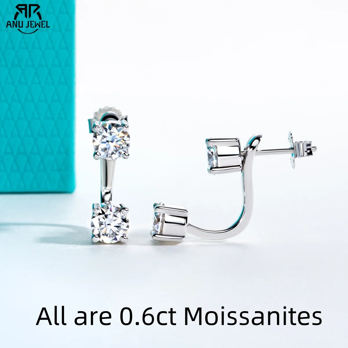 AnuJewel 2.4cttw D Color Moissanites Classic Hoop Earring for Women 925 Sterling Silver Jewelry Multipurpose Earrings for Women
AnuJewel 2.4cttw D Color Moissanites Classic Hoop Earring for Women 925 Sterling Silver Jewelry Multipurpose Earrings for Women
