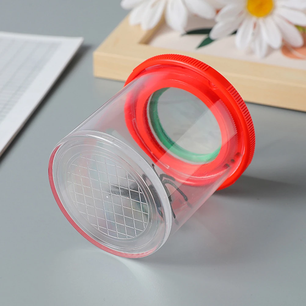 2Pcs Insect Observation Cup Tool Viewer Jars Student Magnifying Box for Learning with Ventilation Holes
2Pcs Insect Observation Cup Tool Viewer Jars Student Magnifying Box for Learning with Ventilation Holes