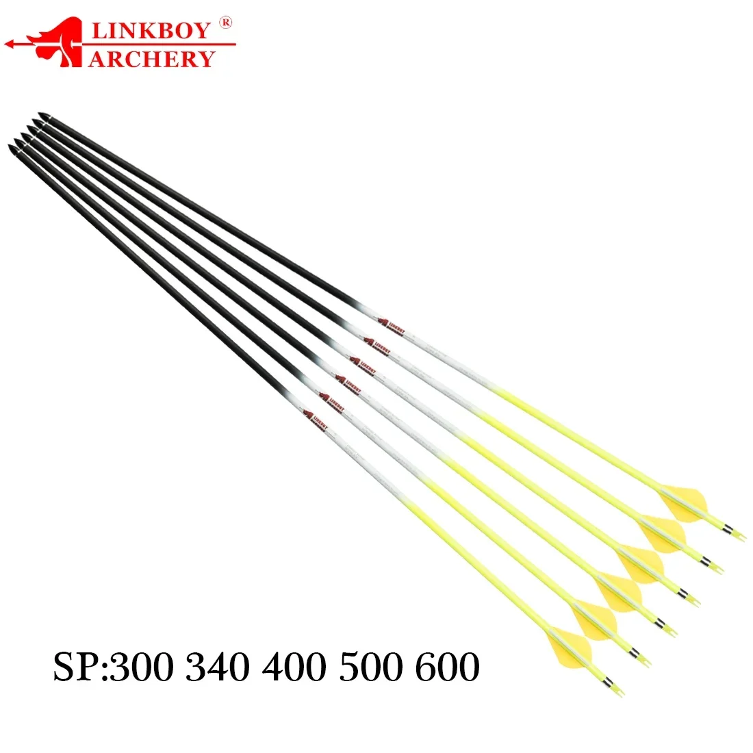 12pcs Linkboy Archery 100% Carbon Arrows ID6.2MM Spine 340 2inch Plastic Vanes 75gr Tips Compound Traditional Bow Shooting
12pcs Linkboy Archery 100% Carbon Arrows ID6.2MM Spine 340 2inch Plastic Vanes 75gr Tips Compound Traditional Bow Shooting