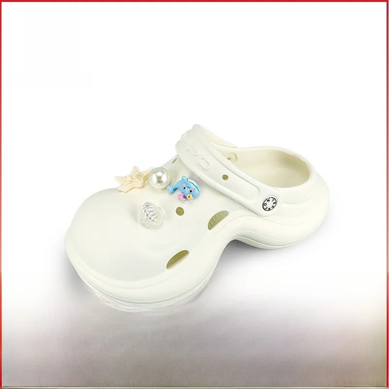 Yearcon Women's Summer 2025 Casual Wear-Outside Flip Flops Versatile Beach oes Hole-aped Sandals EVA Material Comfortable
Yearcon Women's Summer 2025 Casual Wear-Outside Flip Flops Versatile Beach oes Hole-aped Sandals EVA Material Comfortable