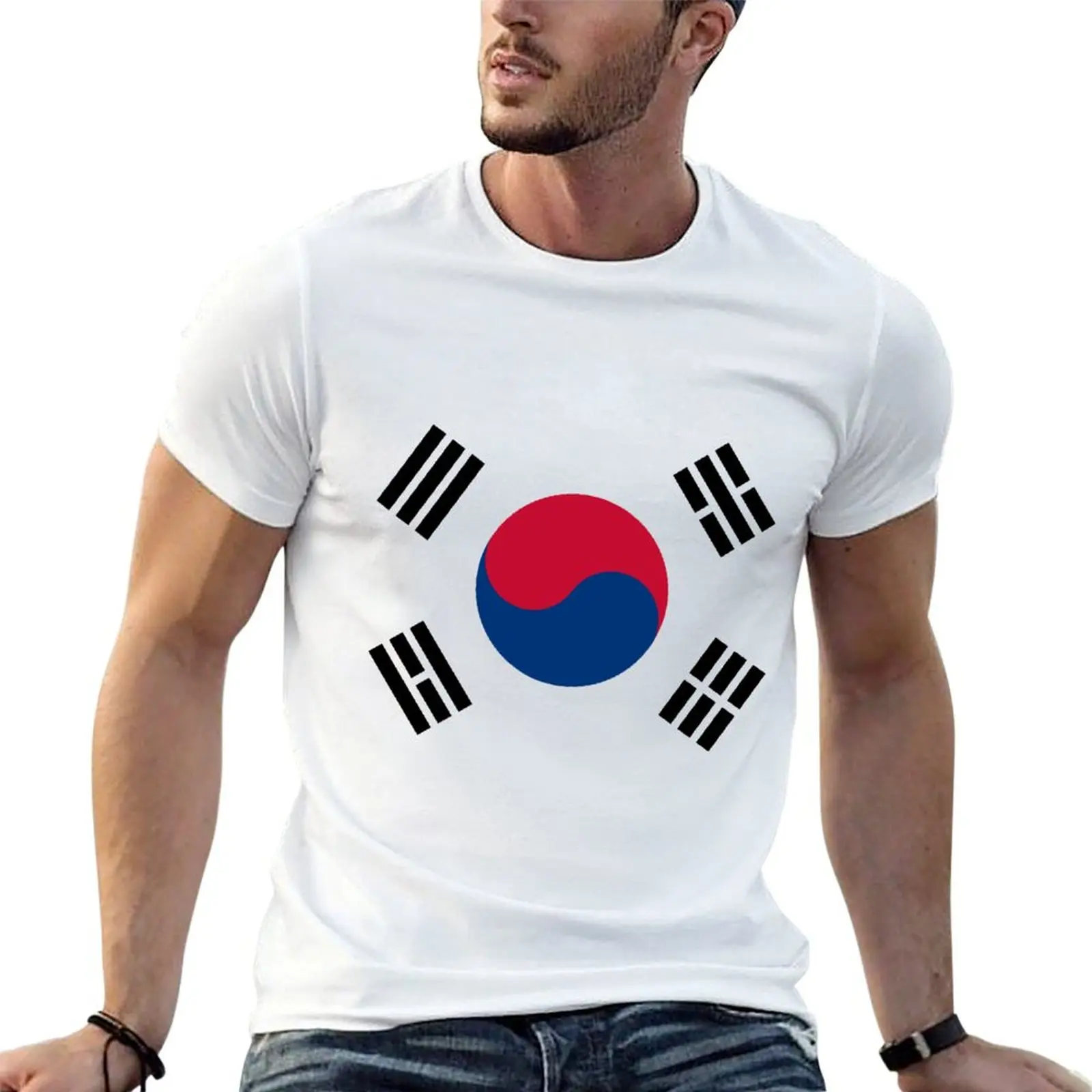 Living Korea Flag T-Shirt Aesthetic clothing boys animal print oversized graphic tee summer top t shirt for men
Living Korea Flag T-Shirt Aesthetic clothing boys animal print oversized graphic tee summer top t shirt for men