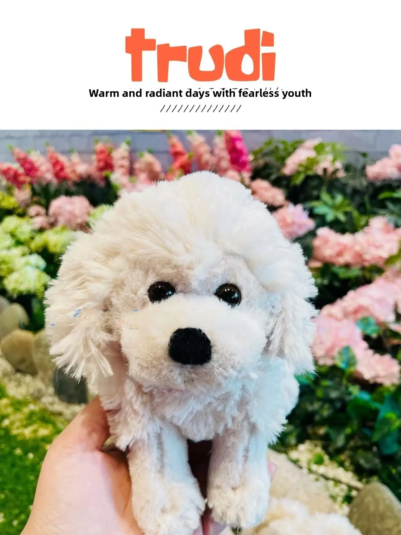 Trudi Plu Toy Small Rabbit Golden Retriever Dog Reatic Doll Soft Fabric Art Toys for Children Age 2 And above ex
Trudi Plu Toy Small Rabbit Golden Retriever Dog Reatic Doll Soft Fabric Art Toys for Children Age 2 And above ex