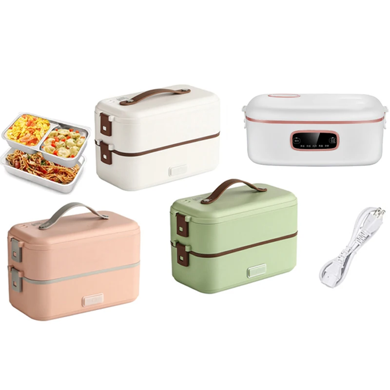 110/220V Electric Heating Lunch Box High Capacity Ceramics Stainless Steel Multifunctional Food Storage Container Student Office
110/220V Electric Heating Lunch Box High Capacity Ceramics Stainless Steel Multifunctional Food Storage Container Student Office