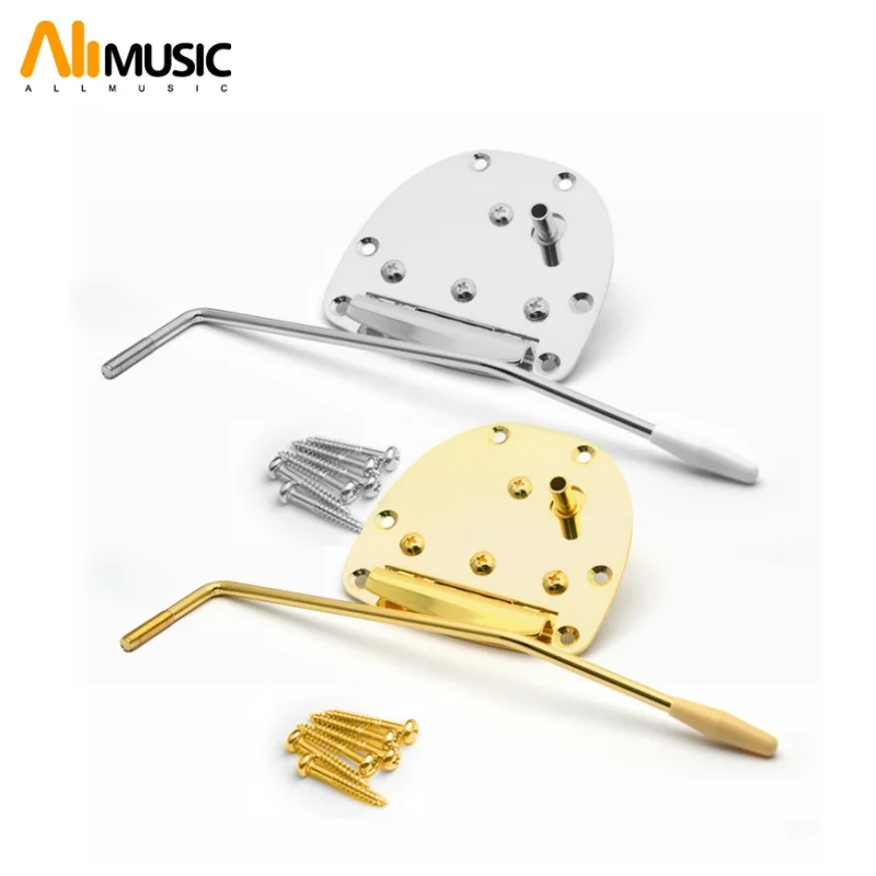 Electric Guitar Tremolo Bridge with Arm for JM Style Guitar Guitar Parts Chrome/Gold
Electric Guitar Tremolo Bridge with Arm for JM Style Guitar Guitar Parts Chrome/Gold