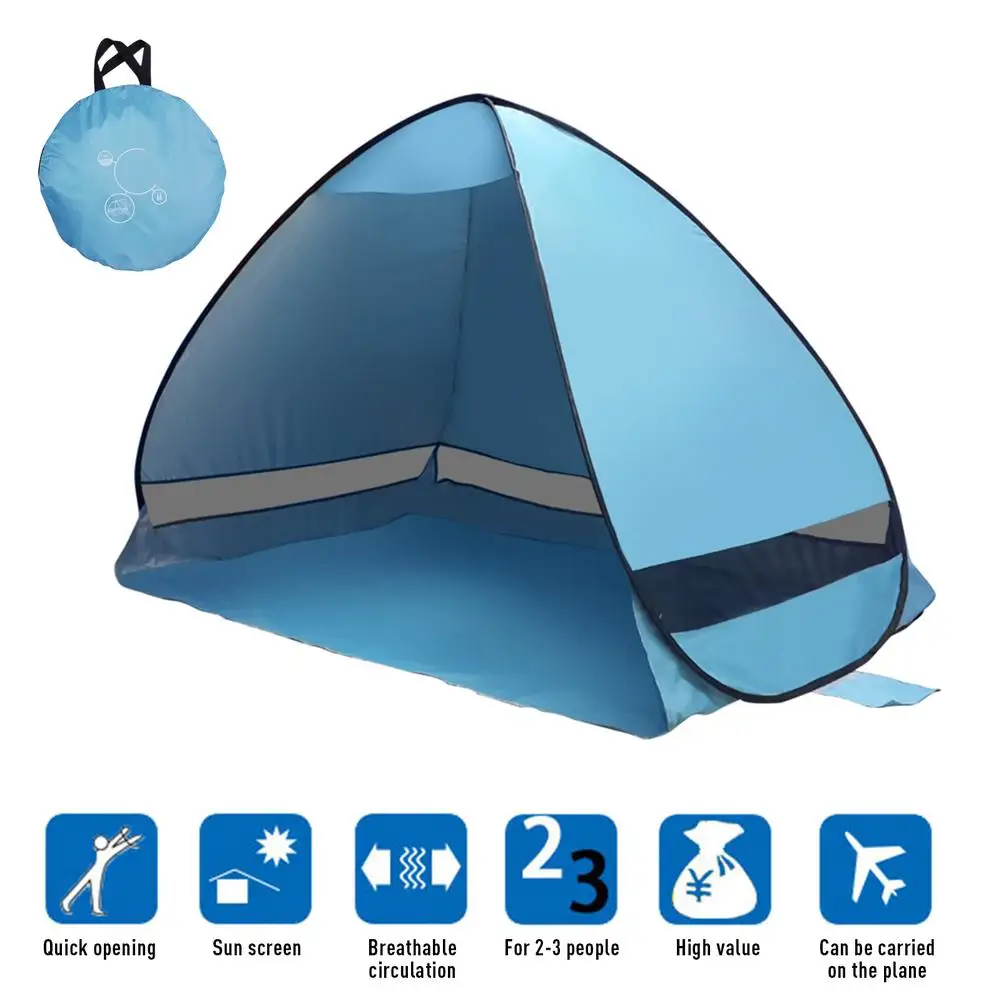 Beach Shelter Sun Protection UV50+ Pop Up Beach Shelter Including Handbag Pegs For Families Beach Camping
Beach Shelter Sun Protection UV50+ Pop Up Beach Shelter Including Handbag Pegs For Families Beach Camping