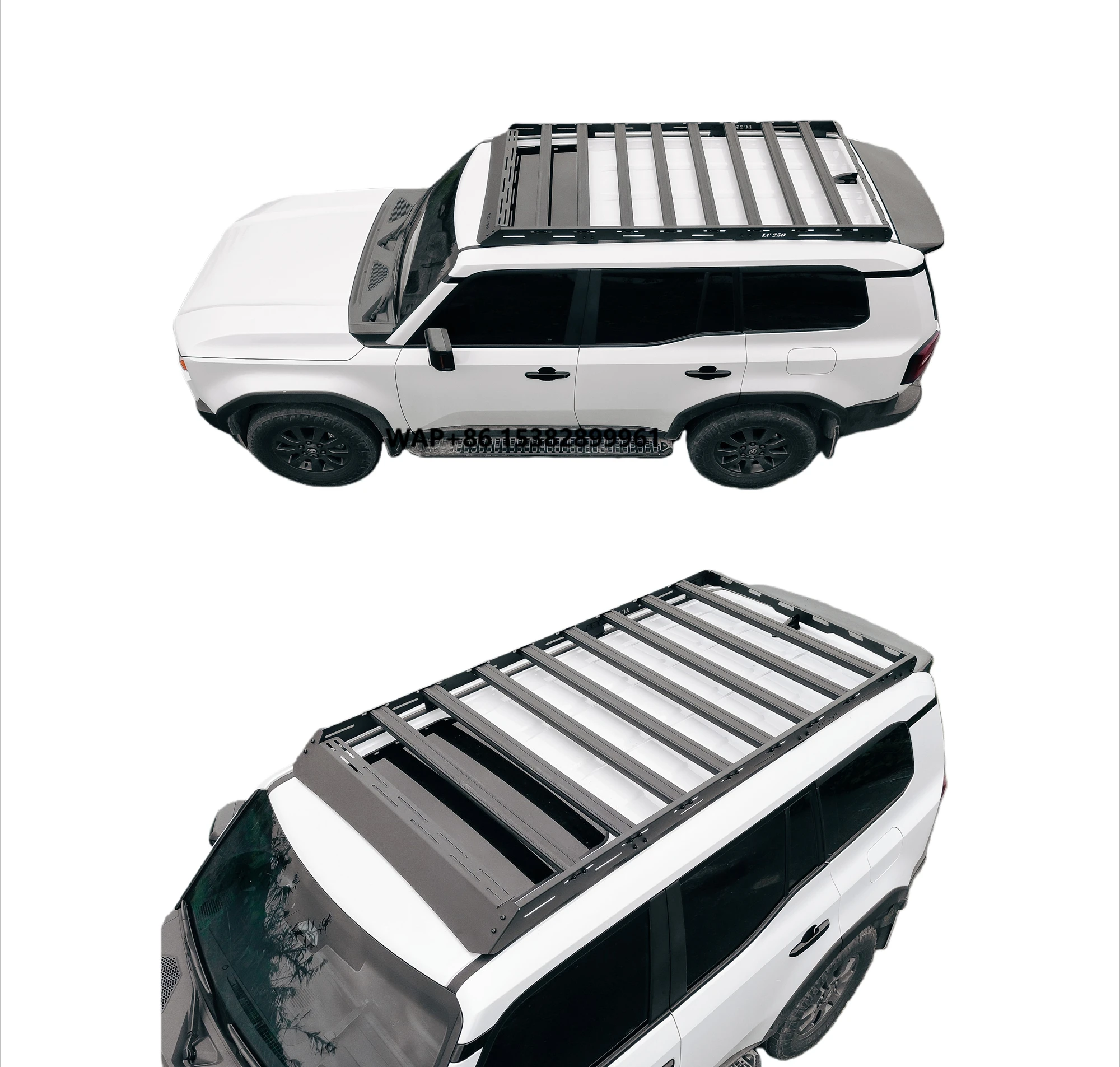 Car Roof Rack Roof Basket Roof Platform Car Carrier With Side Ladder Side Box for Land Cruiser LC120 LC150 LC200 LC300
Car Roof Rack Roof Basket Roof Platform Car Carrier With Side Ladder Side Box for Land Cruiser LC120 LC150 LC200 LC300